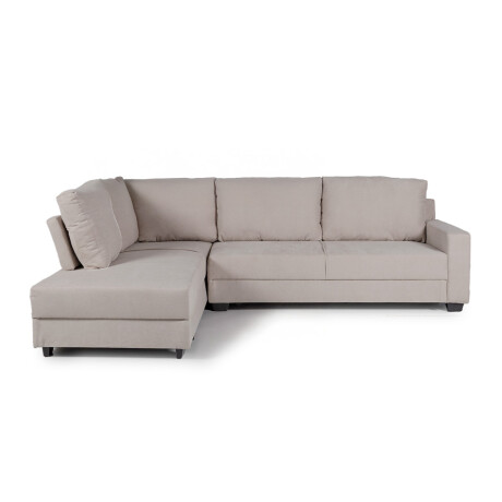 Rinconera Avero - Tela Microfibra - Chaise izquierdo Berlin 02 (Beige)