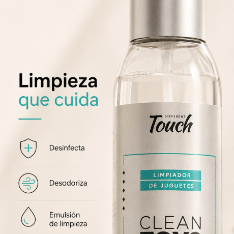 Limpiador De Juguetes Y Sanitizante Different Touch 125cc Limpiador De Juguetes Y Sanitizante Different Touch 125cc