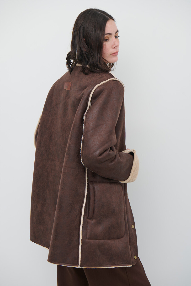 CHAQUETON GLACIAR MARRON