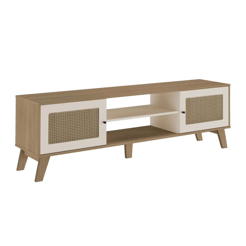 Rack de living Mdf Charlotte Nat/off N/A