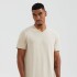 CAMISETA MM MASC MARROM CLARO