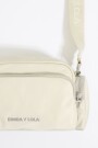 BOLSO BANDOLERA PEQUEÑO NYLON Blanco