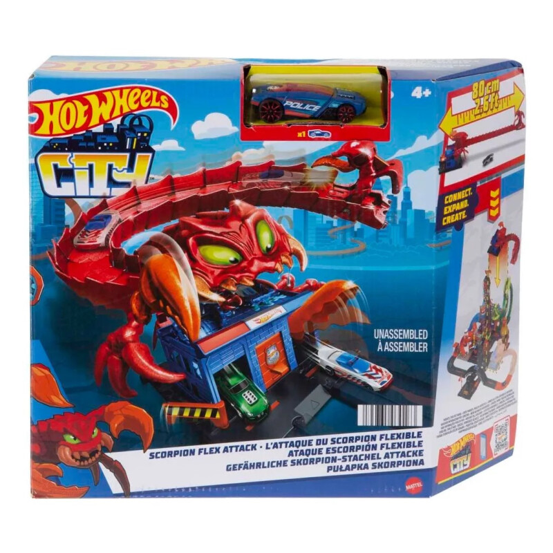 Hot Wheels City - Ataque Del Escorpion Flexible Hot Wheels City - Ataque Del Escorpion Flexible