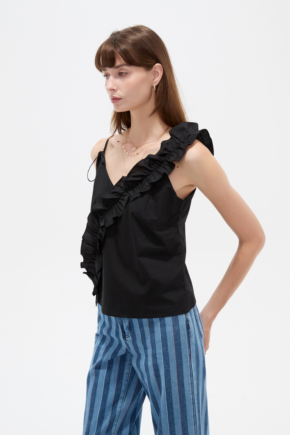 Musculosa Kivo Negro