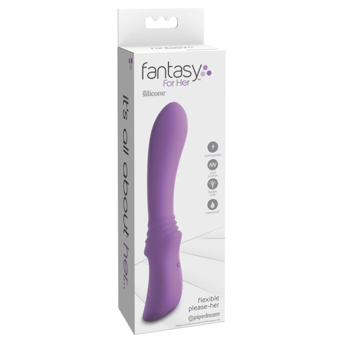 Vibrador Flexible Fantasy Please Her 