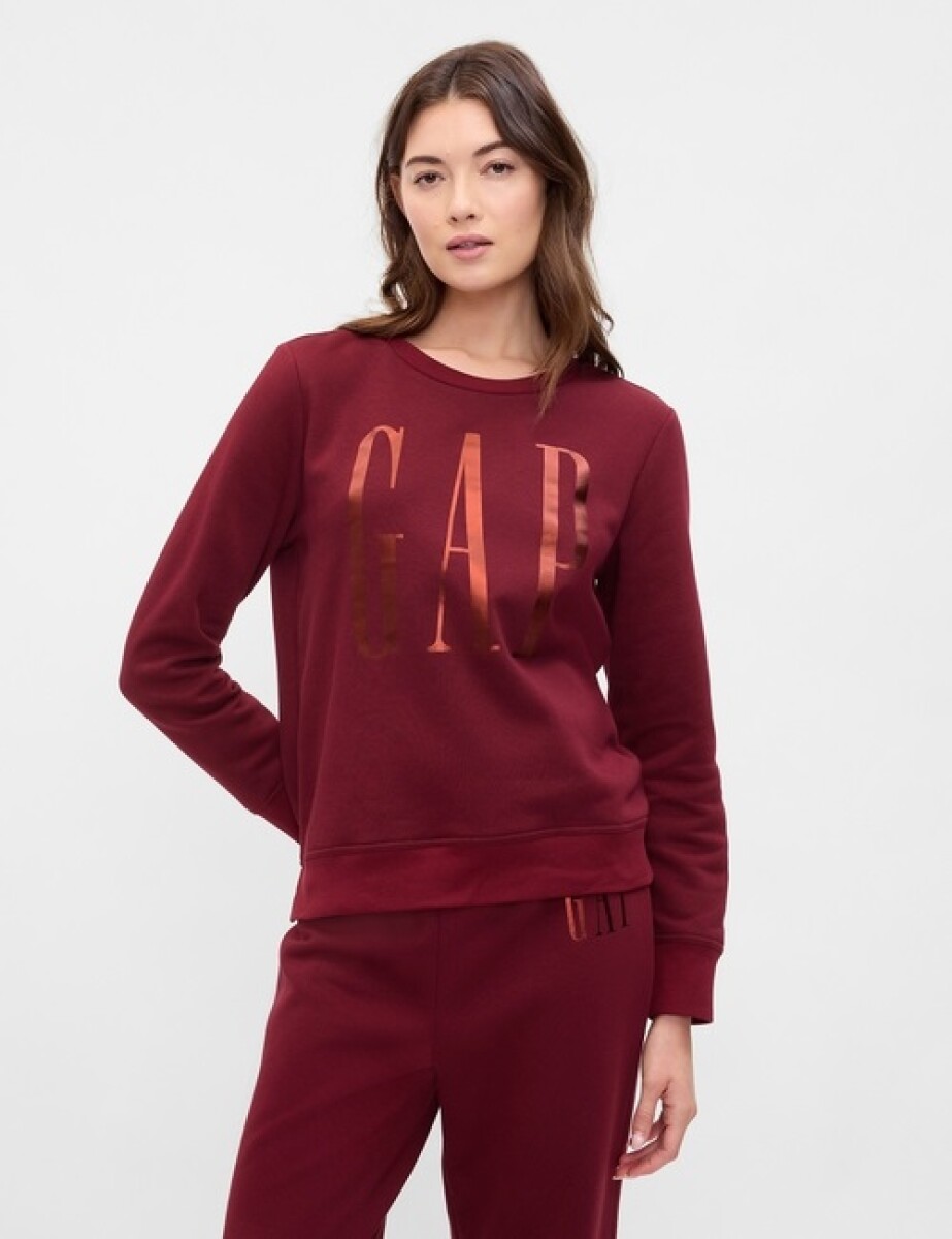 Buzo Deportivo Logo Gap Mujer - Red Delicious 2 