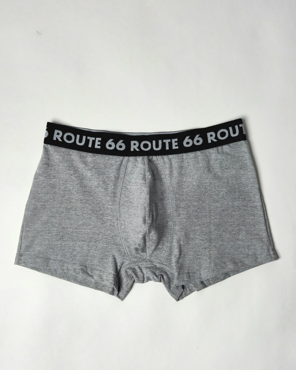 Boxer de algodon con lycra liso Fresh - Topo 