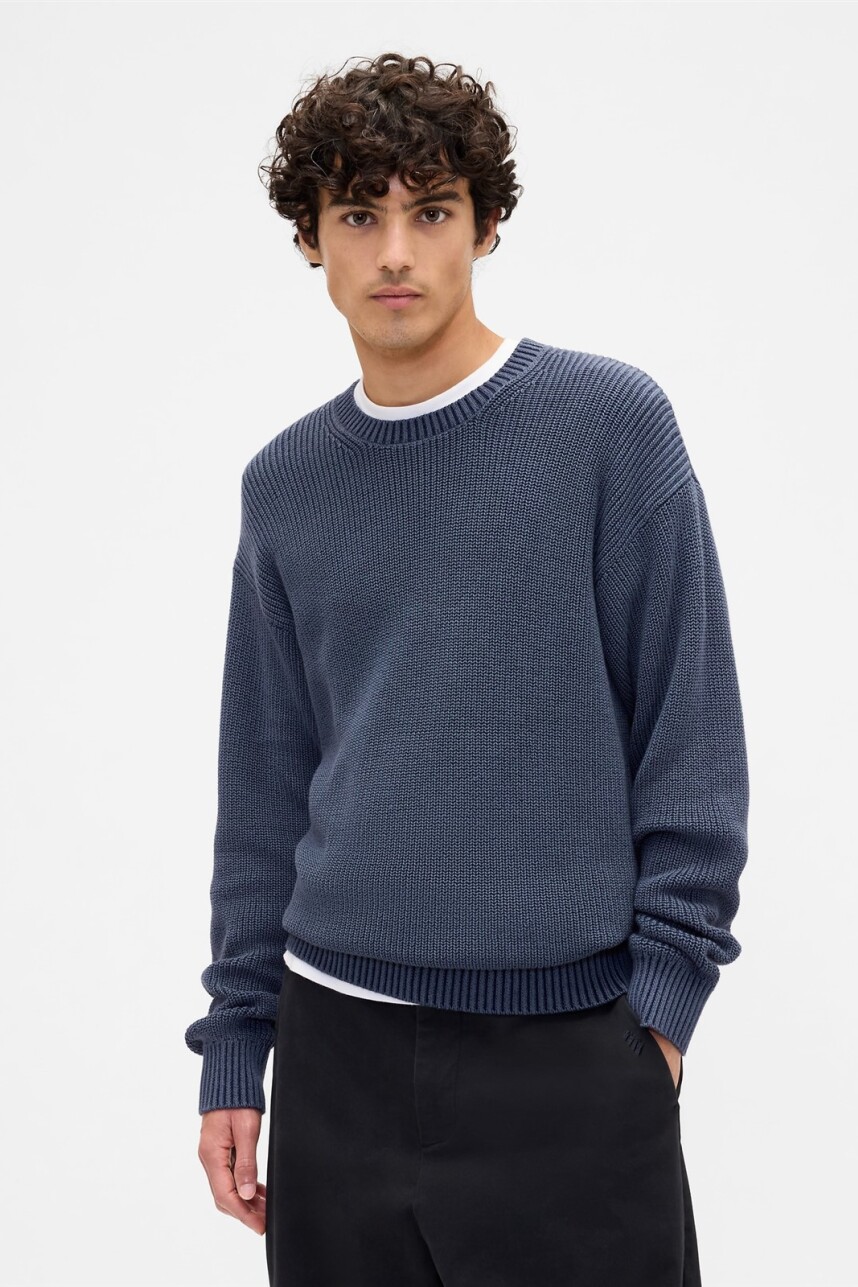 Buzo Rib Hombre Deep Sailor Blue