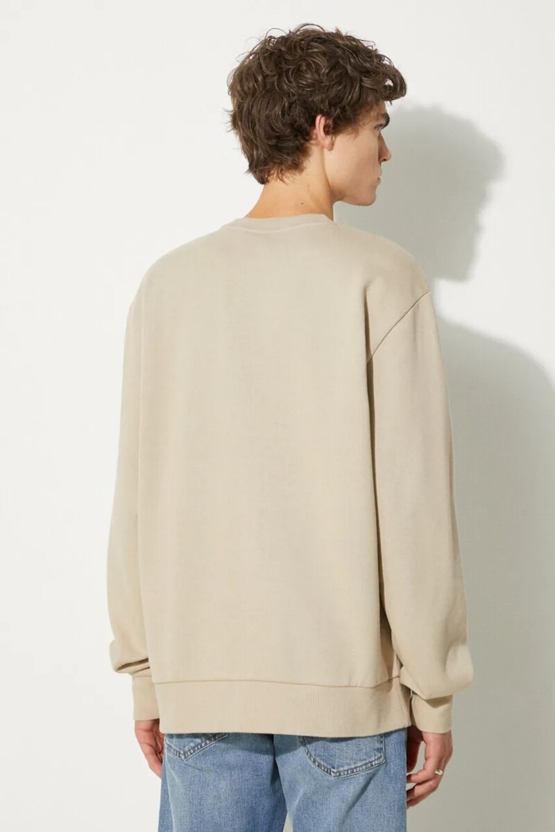 SCRIPT EMBROIDERY SWEAT Blanco