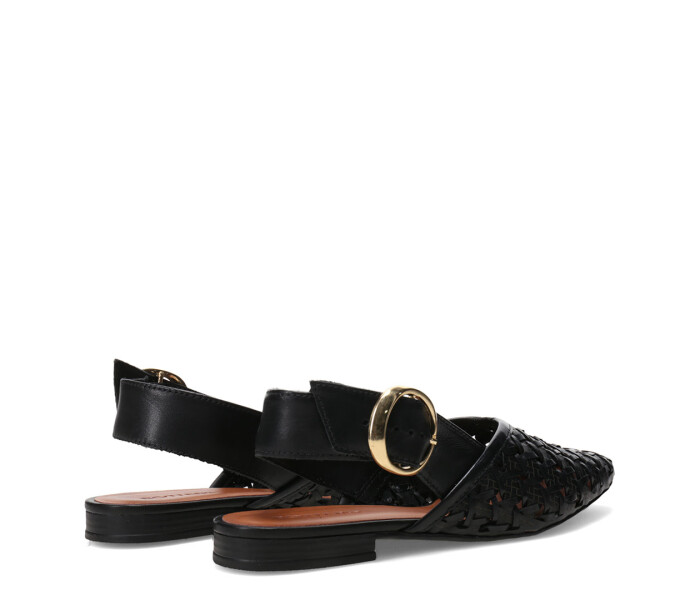 Zapatos de Mujer Bottero Tira Trasera Negro