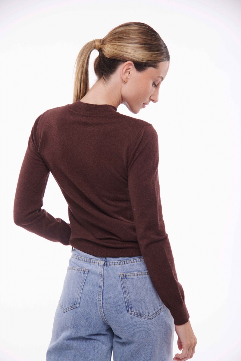 POLERA ITALIA CHOCOLATE