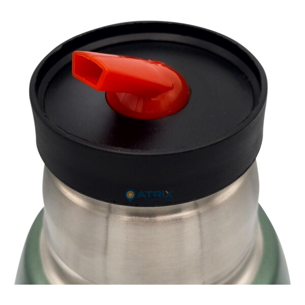 Set Termo 1L Goldtech Mate Con Tapa 230 ML Acero Inoxidable Variante Color Verde Agua