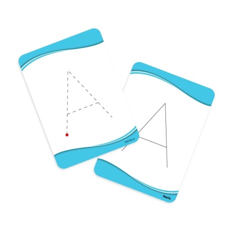Juego de Tarjetas Dactic Blister Gde Escritura del Abecedario Juego de Tarjetas Dactic Blister Gde Escritura del Abecedario