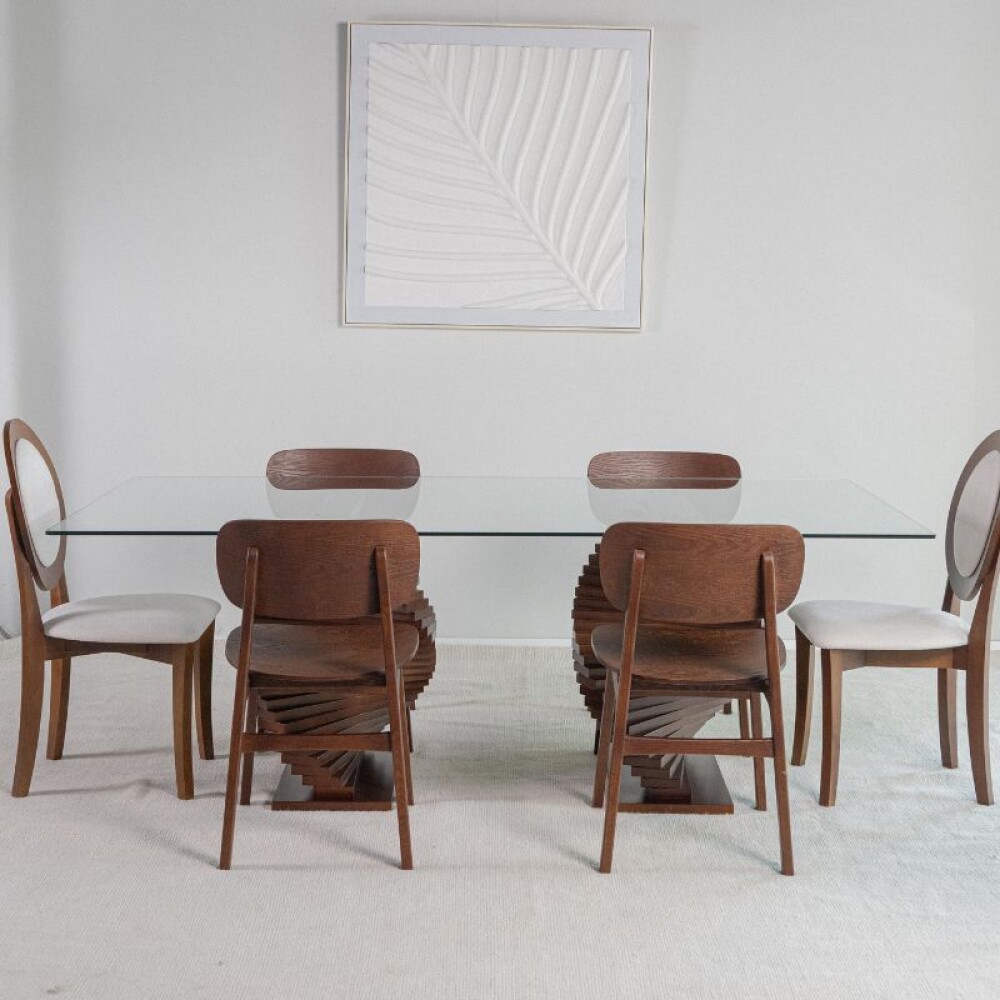 Mesa de comedor Efecto / Vidrio Mesa de comedor Efecto / Vidrio