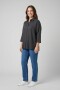 Camisa relaxed fit media cartera NEGRO