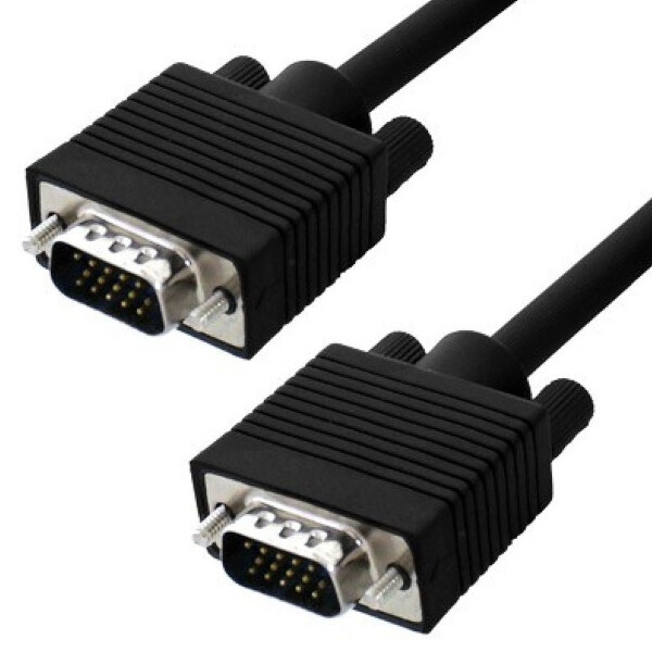 Cable Vga Monitor 5m CABLE VGA 5M NEGRO