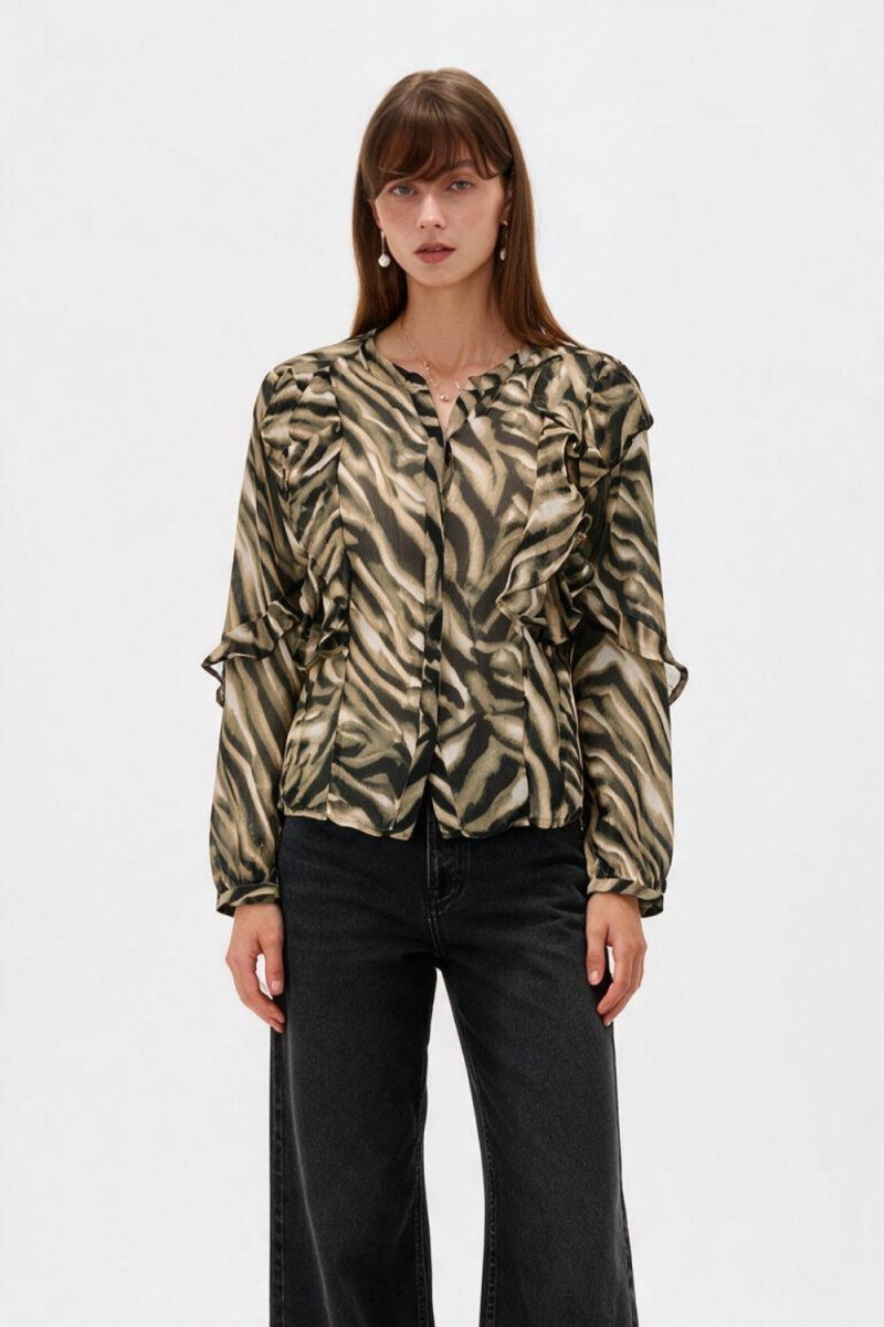Camisa Samir - Estampado 1 