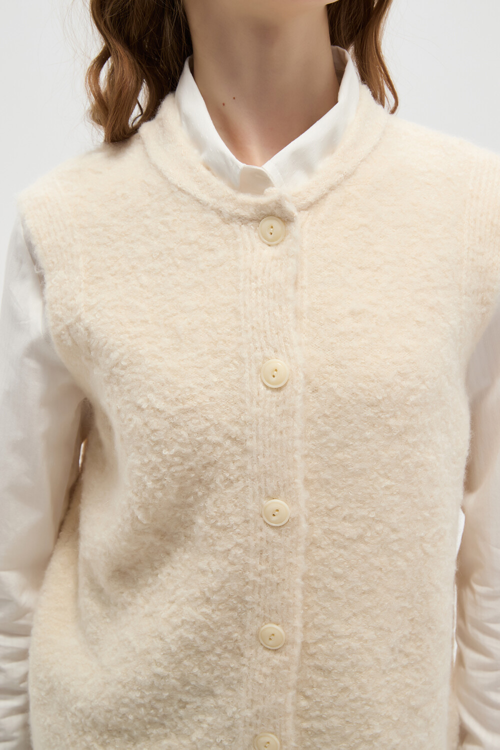 Chaleco Burum Crudo / Natural