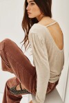 Remera Ginna Beige Melange