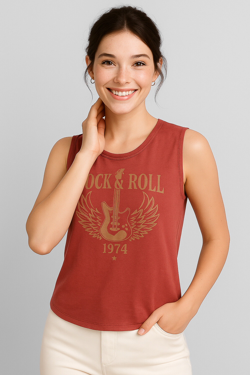 Musculosa Feddy Estampado 2