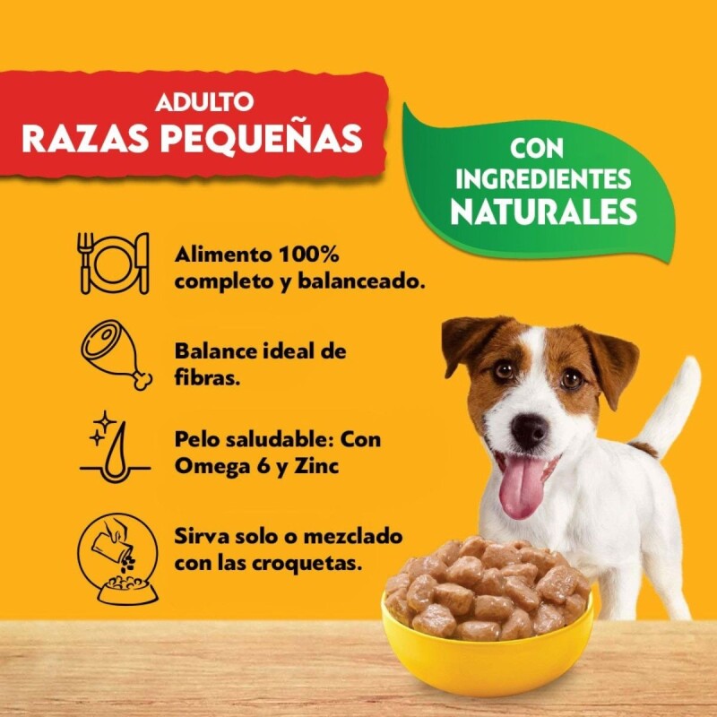 PEDIGREE EN SALSA RAZA PEQUEÑA POLLO 100 GRAMOS PEDIGREE EN SALSA RAZA PEQUEÑA POLLO 100 GRAMOS