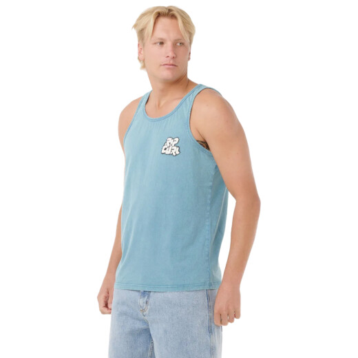 Musculosa Rip Curl Raw Energy Bubble - Celeste Musculosa Rip Curl Raw Energy Bubble - Celeste