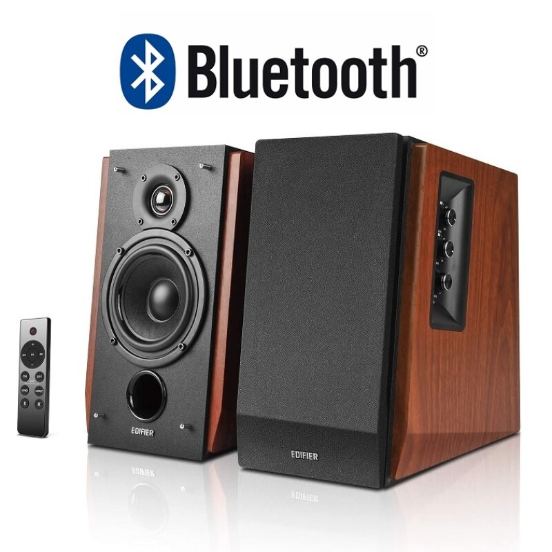 Parlantes Edifier R1700BTs Bluetooth Marrón Parlantes Edifier R1700BTs Bluetooth Marrón