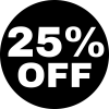 25 OFF