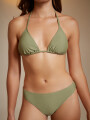 Top+bikini Twist Verde Oliva