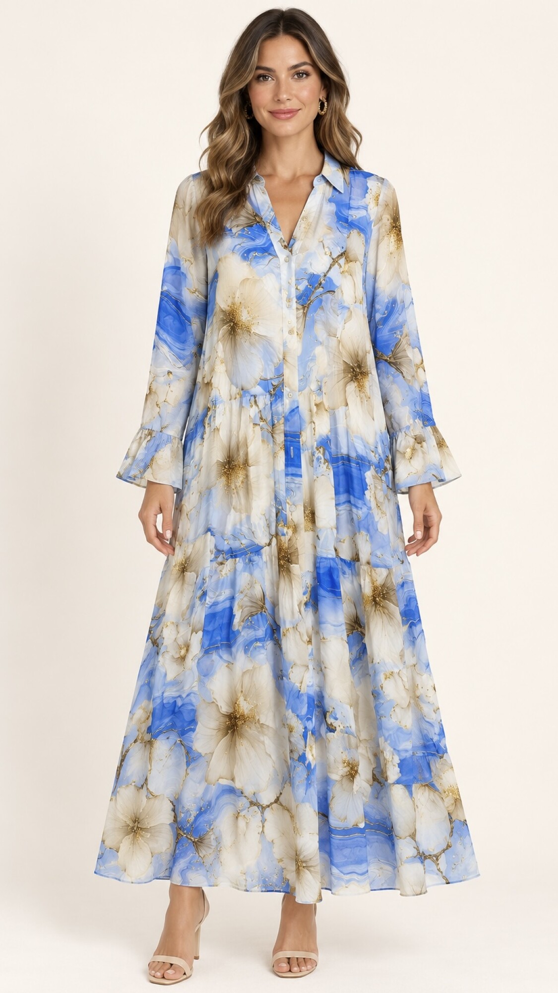 VESTIDO NITTA Celeste