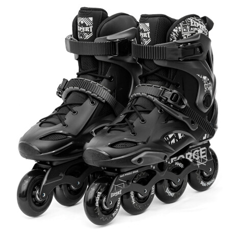 Rollers Super Profesional Aluminio Silicona Abec11 Negro