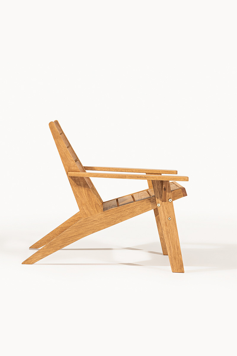 DELTA JARDIN POLTRONA DELTA 68x83x76CM JATOBA