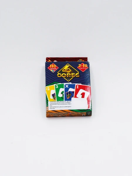 JUEGO DE CARTAS 4 COLORES MULTICOLOR
