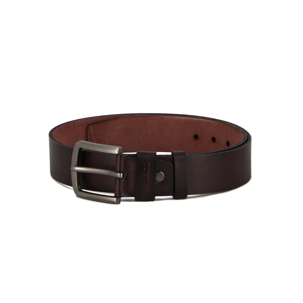 Westland Cinto De Cuero Hombre Marron Oscuro