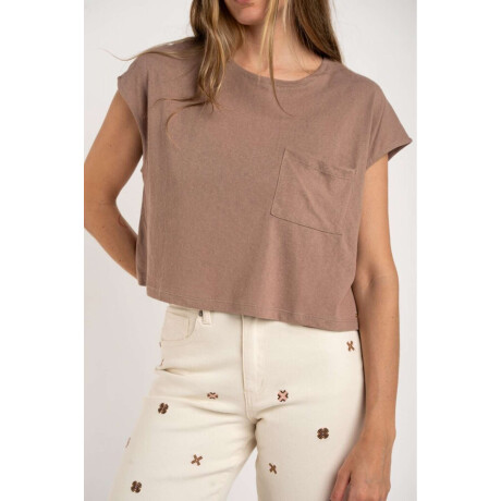 Remera Algod0n Mocha