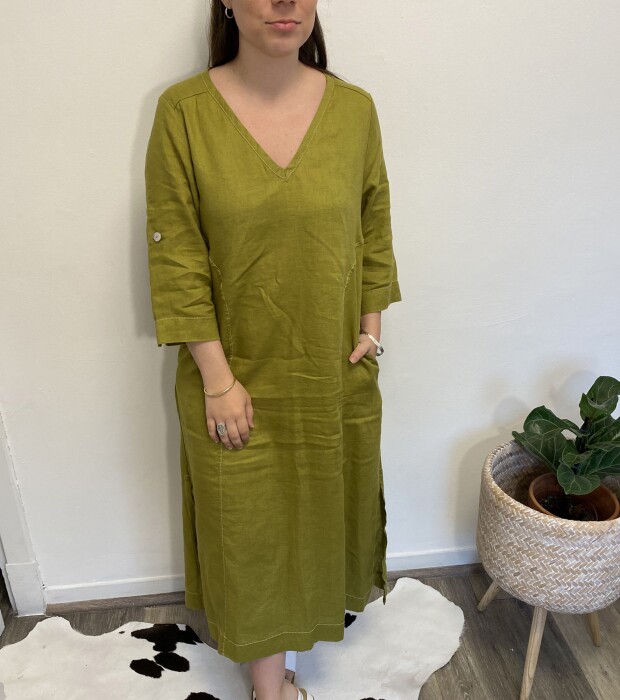 Vestido Sira Pistacho