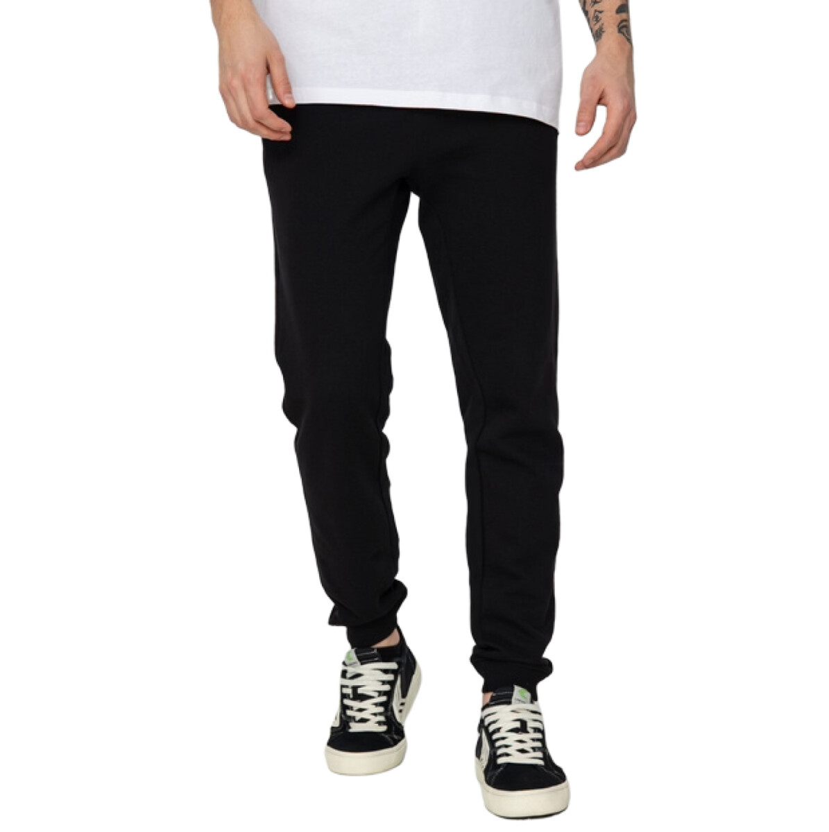 Pantalon Quiksilver Terry Spot - Negro 
