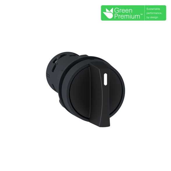 Selector monoblock 3 pos. 2NA maneta corta ø22mm TL5083