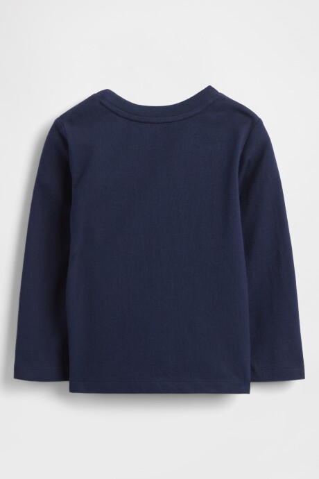 Remera Logo Gap Toddler Niño Tapestry Navy