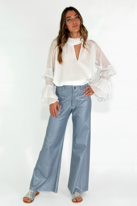 PANTALON GOLDEN Celeste