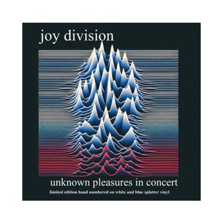 Joy Division - Unknown Pleasures (splatter) - Vinilo Joy Division - Unknown Pleasures (splatter) - Vinilo