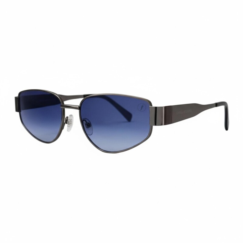 Lentes de Sol Chilli Beans Dhaka Plateado - Negro