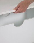 Nunila Baúl de MDF blanco
