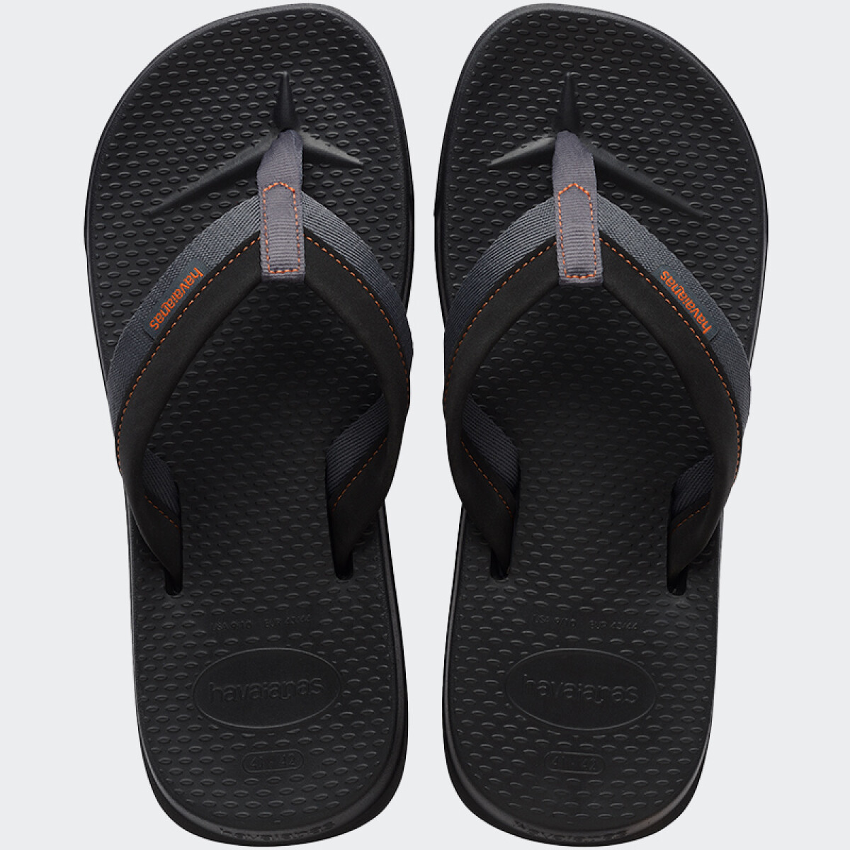 Ojotas Havaianas Track Plus Flip Flops - Negro 