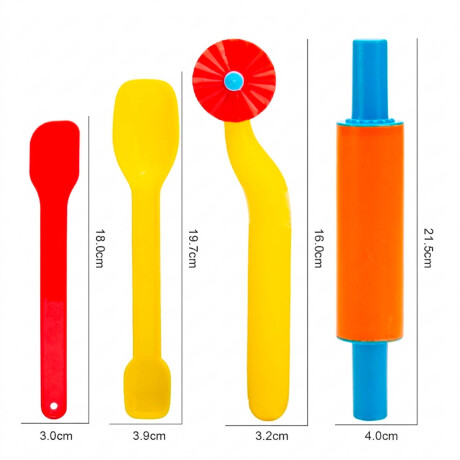 Set Juego Formas P/Masas Moldes Infantil 36 Pcs Set Juego Formas P/Masas Moldes Infantil 36 Pcs