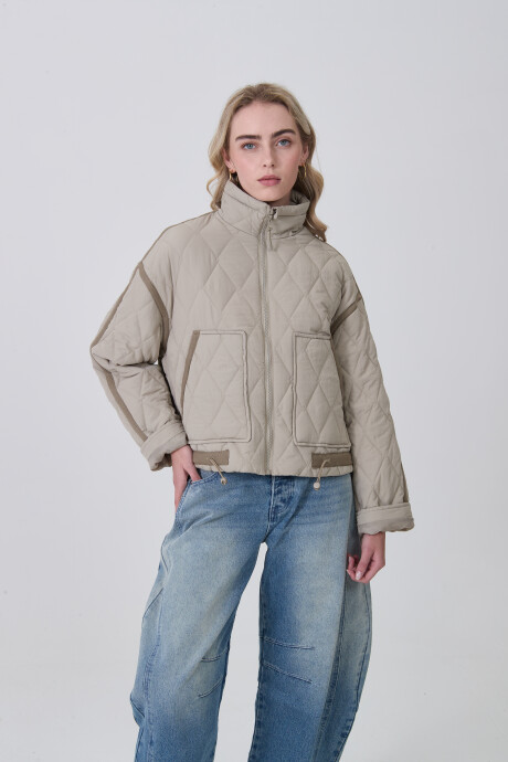 Campera Orsan Beige Oscuro