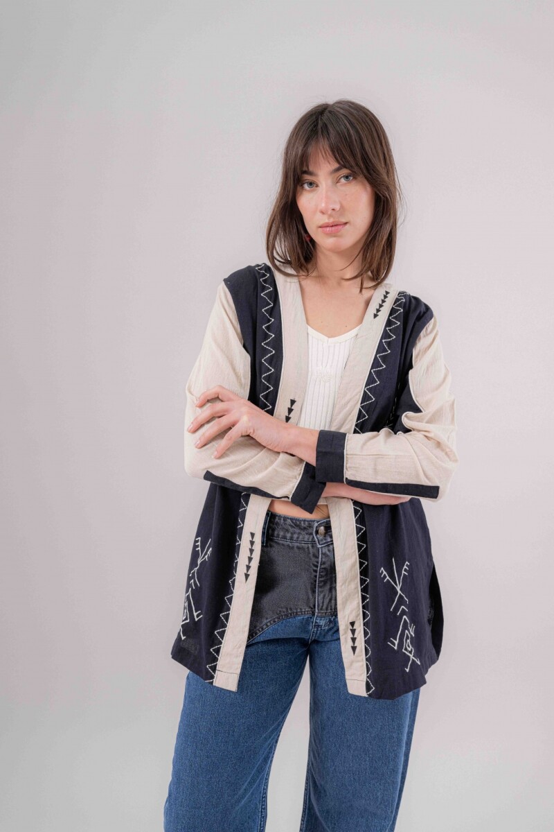 Kimono Mulan NEGRO