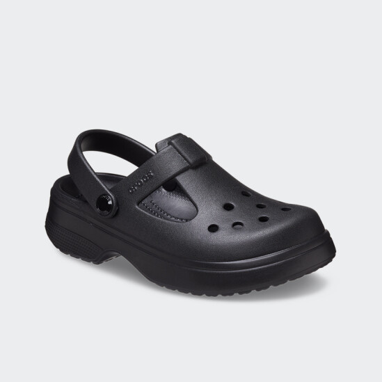 Classic Clog Mary Jane Niños Negro