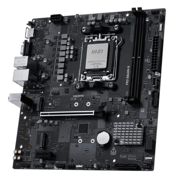 Msi Motherboard Prob840mb Am5 D5 PLACA MADRE MSI PRO B840MB AM5