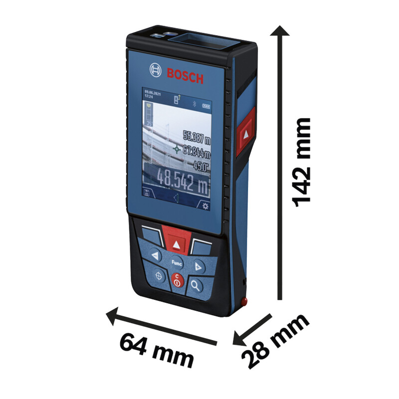 Medidor láser verde Bosch GLM 50-27 CG con Bluetooth Bosch Unica